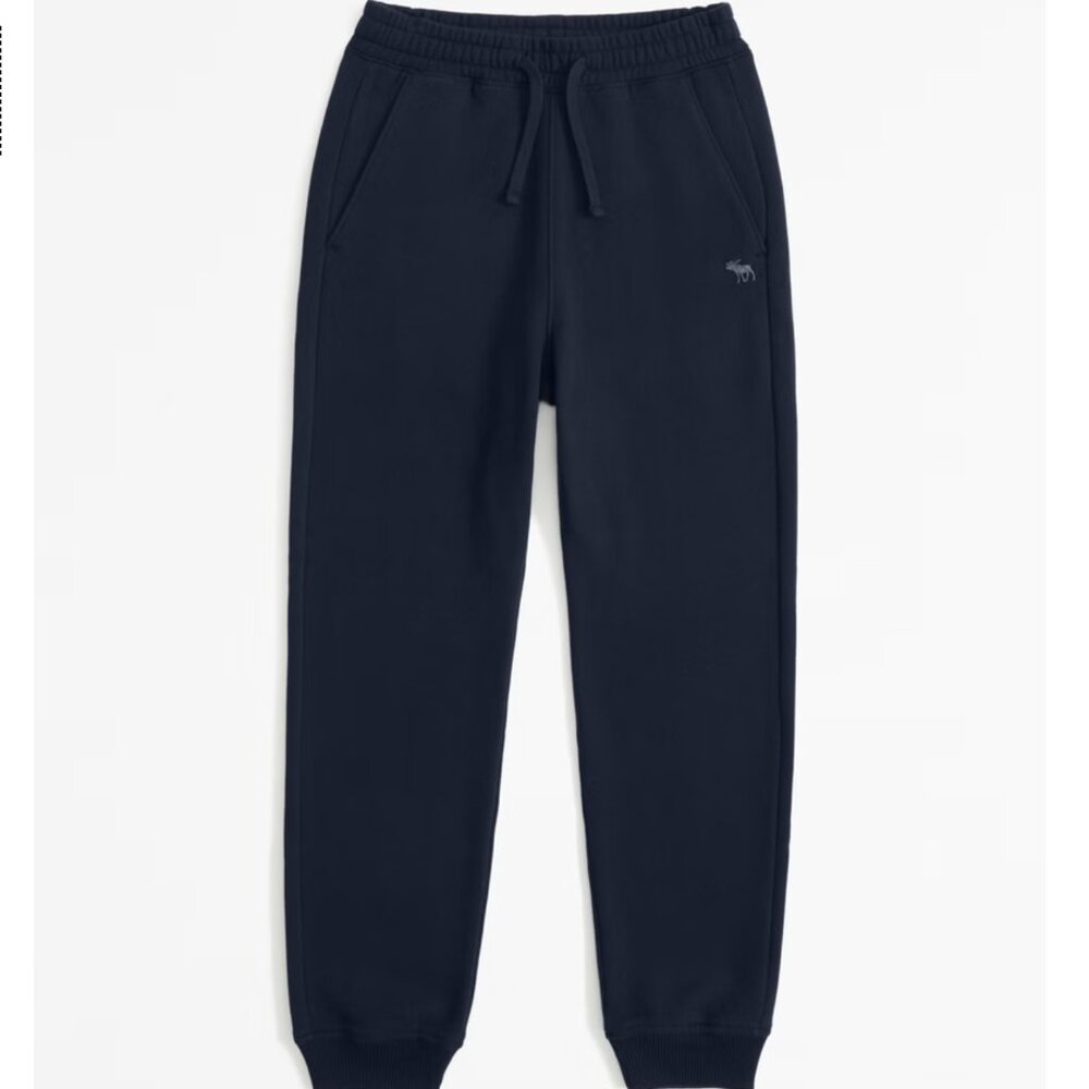 Abercrombie Essential Icon Joggers, Navy, Boys 11/12